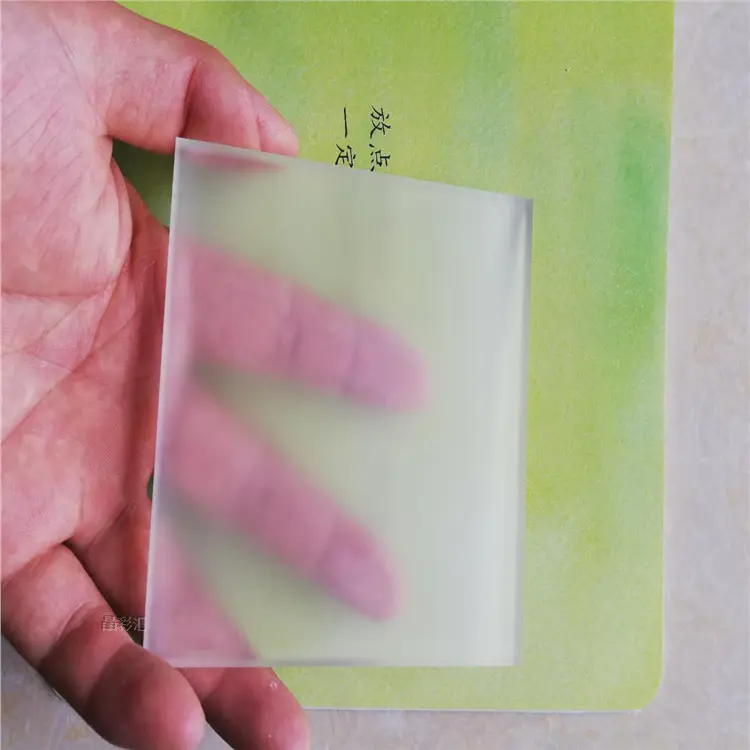 Paidu Customized Plastic 3mm Frosted transparent abs sheet