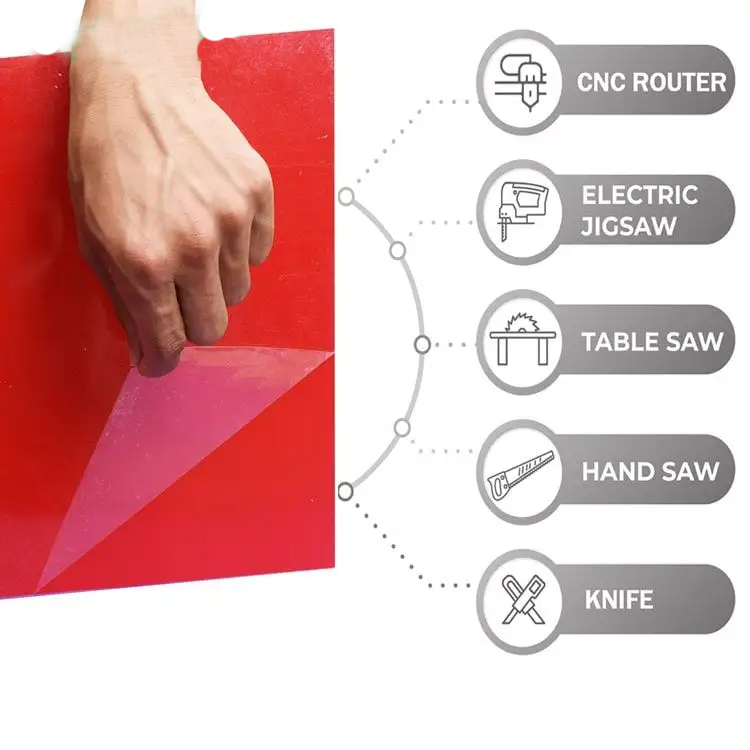 Paidu ABS Double Color Plastic Sheet 2 layer colors Engraving Blank Materials plastic board for advertising Signs Badges