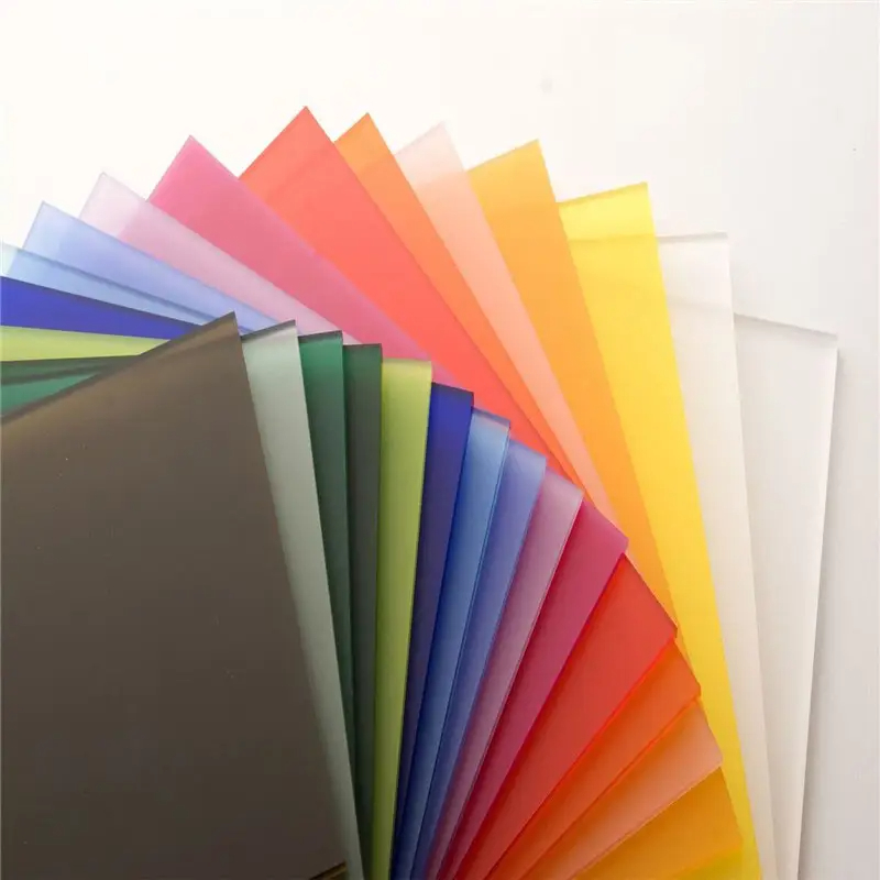 Paidu Customized High Density colorful ABS Transparent  Plastic Sheet supplier