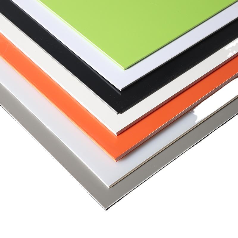 Paidu Factory Customized Colored ABS Plastic Sheet 3mm Thick ABS Double Color Sheet