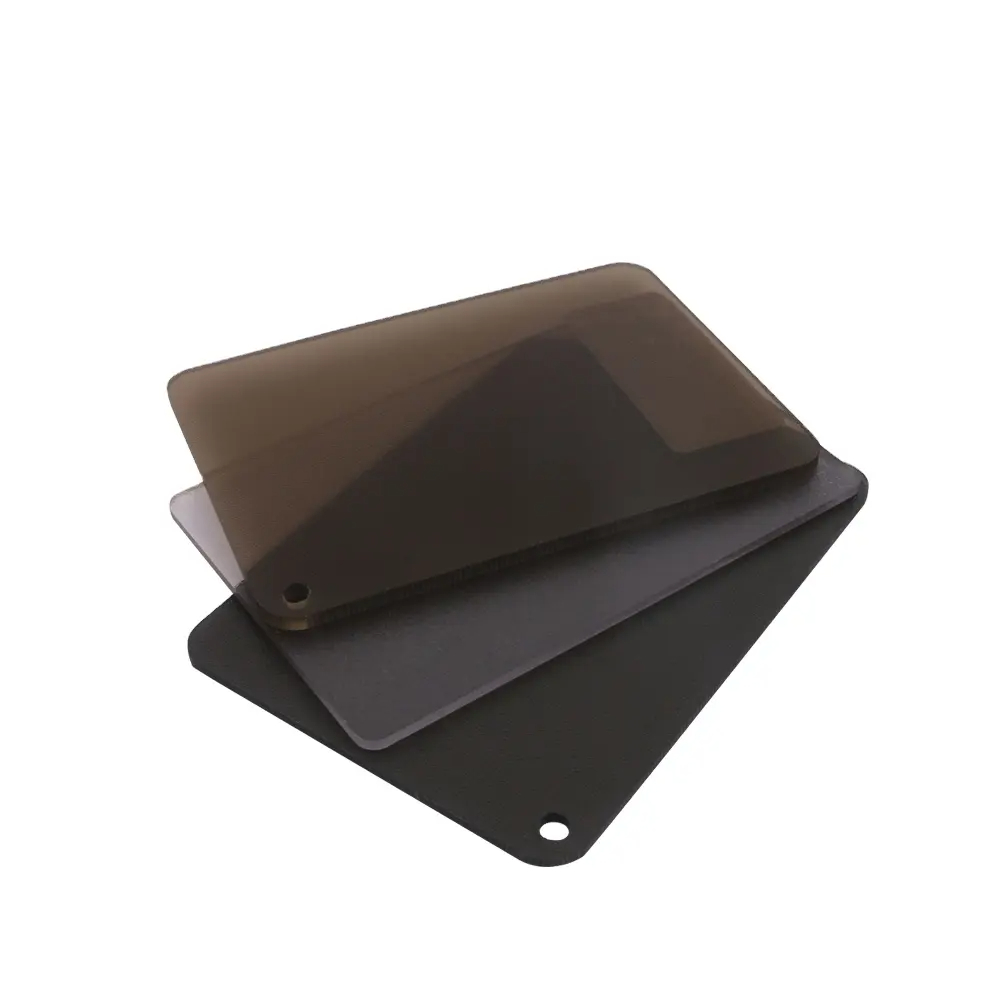 Paidu High Density Hard Covers Black Transparent ABS Plastic Sheet