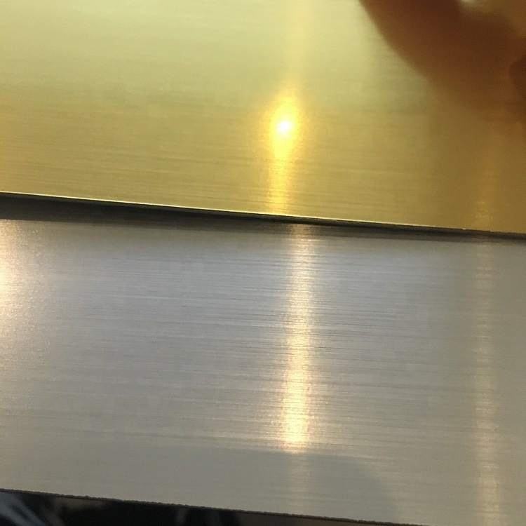 Paidu ABS sheets Gold color laser engraving plastic sheets Brushed mirror 1200x600 double colored