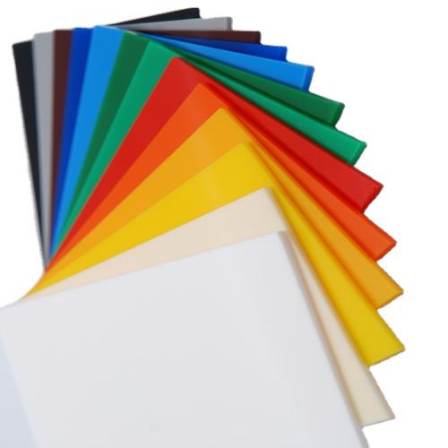 Paidu Factory Customized Colored ABS Plastic Sheet 3mm Thick ABS Double Color Sheet