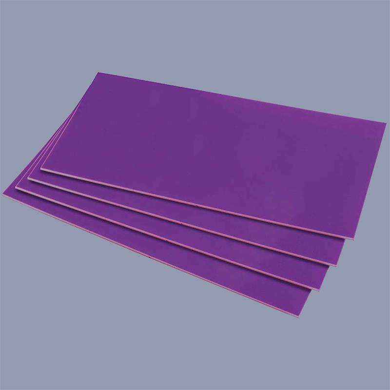 Resistance UV Plate Printing Textured Luggage 2mm  ABS Plastic Sheets For Vacuum Forming