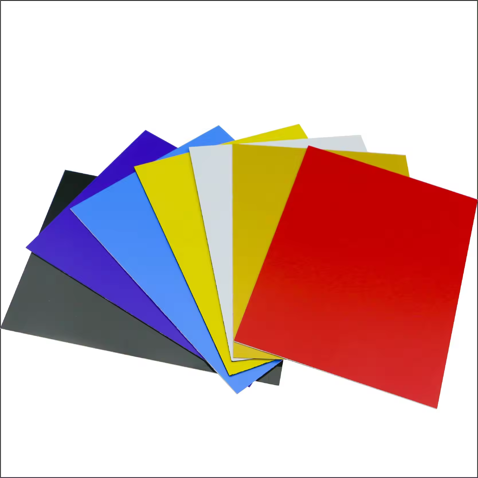 Paidu 5mm thick fire resistant ABS plastic sheet for sale
