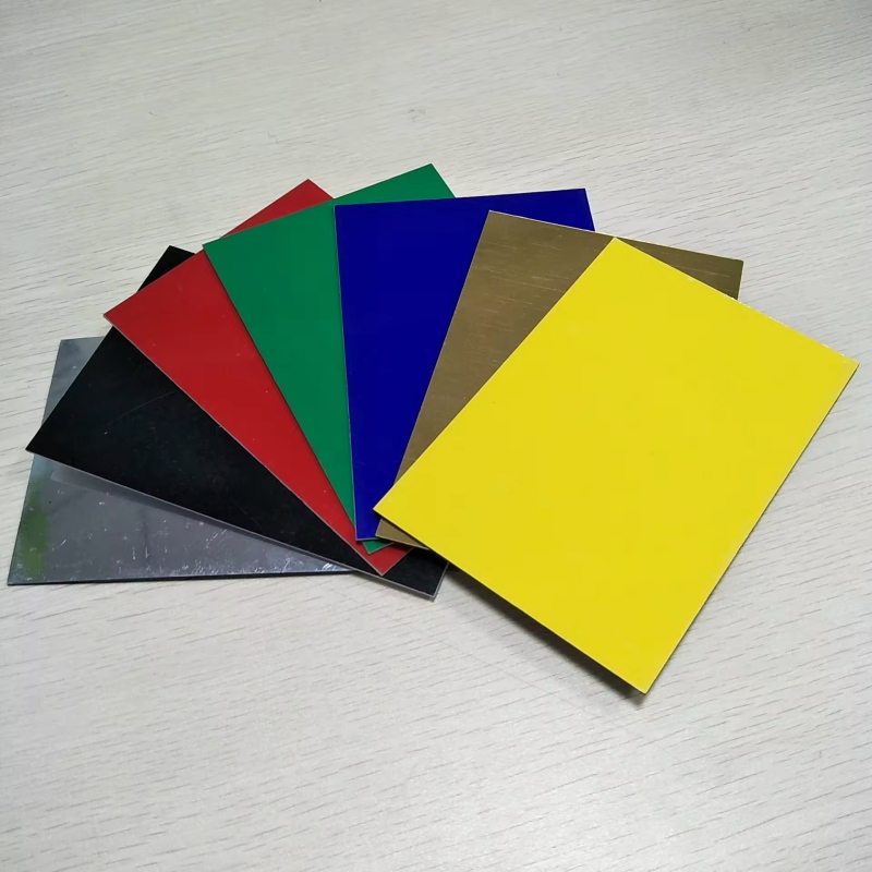 Paidu Factory Price Products ABS Plastic Sheet Laser engraving ABS double color sheet
